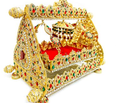 Red & Green Zircon Stone Jhoolah for Shahzada Ali Asghar (as)