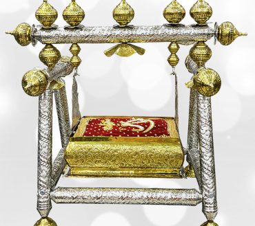 Medium Size Jhoolah Shahzada Ali Asghar (as) Silver