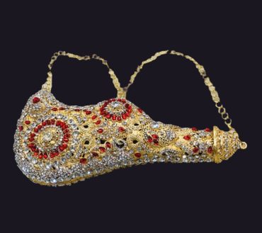 Mashk Sakina with Red and White Stones