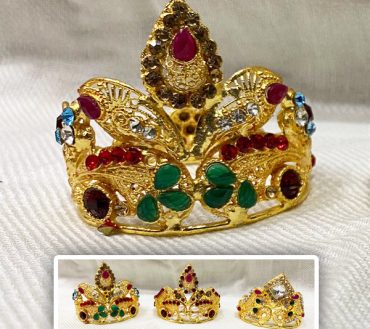 Simple Taj with Diffrent Type Stones