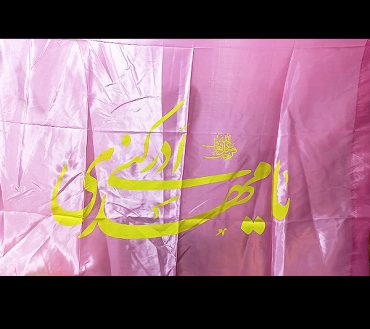 Ya Mehdi Adrikni Pink Irani Flag