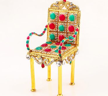 Chair Imam Mehdi AJTF  | Material Manjus With Stones