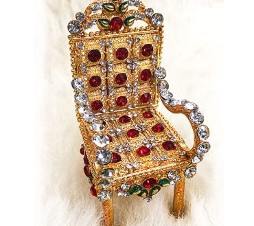 Chair Imam Mehdi AJTF  | Material Manjus With Stones