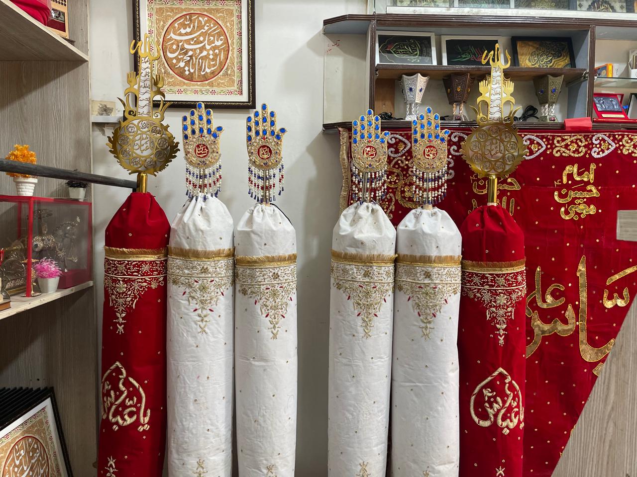 Beautiful Panejtan AS With Mola Abbas AS Alam Set 6pcs