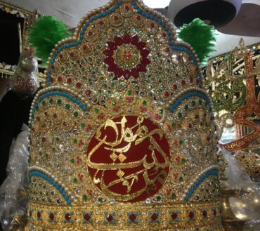 Beautiful Taaj Man Qumto Mola | Material Kashi With Work Stone
