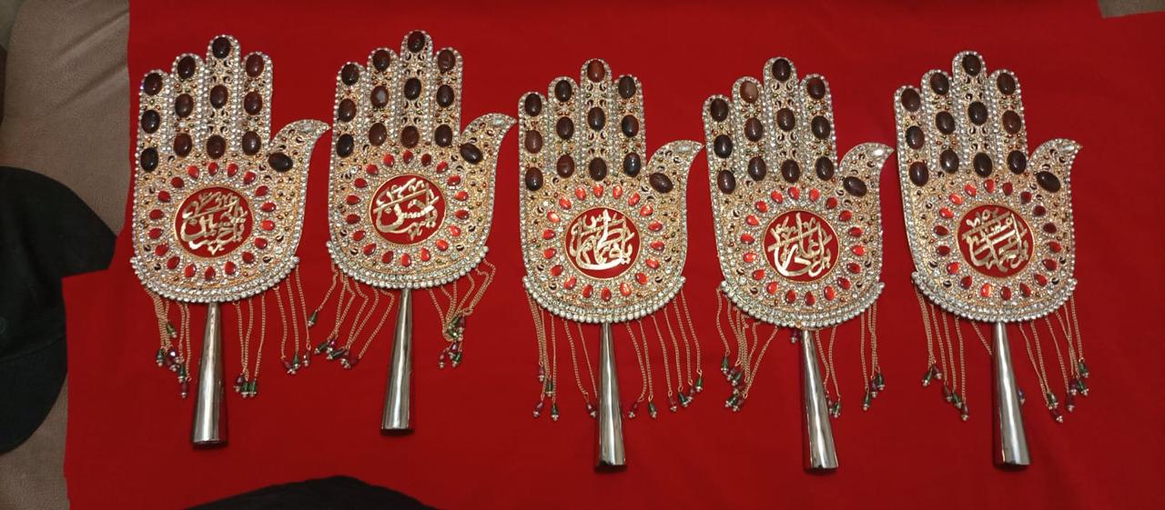 Beautiful Panjetan AS & Mola Abbas AS Panja Set
