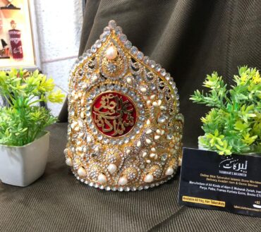 Beautiful Taaj Shahzada Ali Asghar AS | Material Kashi With Work Stones