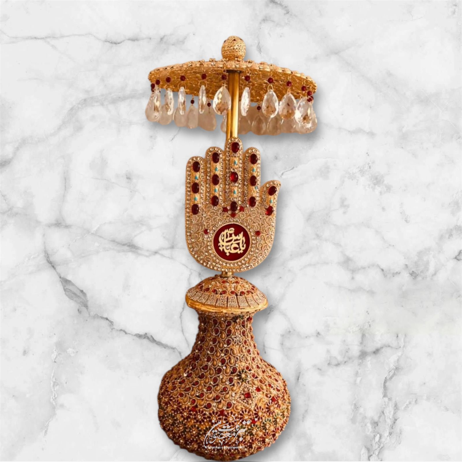 New Arrival Base Azakhana Panja With Surai Panja & Umbralla | Material Manjus Work Stones