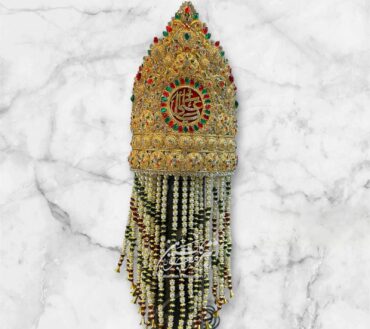 Beautiful Taaj With Sehra Ya Ali AS | Material Kashi & Work Stones High Quality