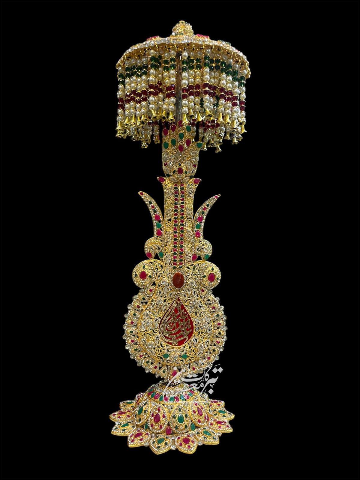 New Arrival Ya Abbas AS Table Stand Alam With Umbralla