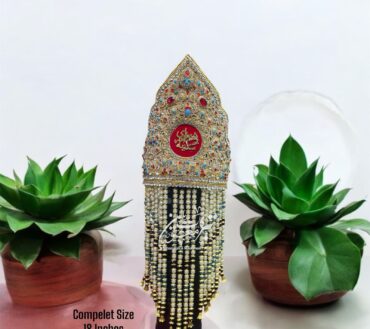 Beautiful Taaj With Sehra Ya Shahzadi Sakina SA | Material Kashi & Work Stones High Quality