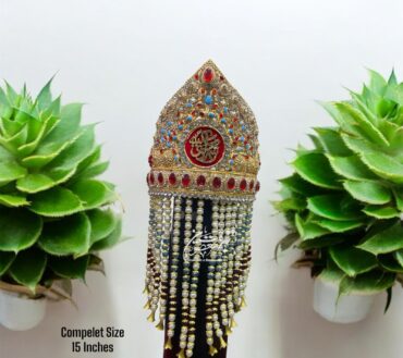 Beautiful Taaj With Sehra Ya Shahzadi Sakina SA | Material Kashi & Work Stones High Quality