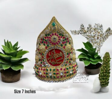 Beautiful Taaj Ya Shahzadi Sakina SA | Material Kashi & Work Stones High Quality