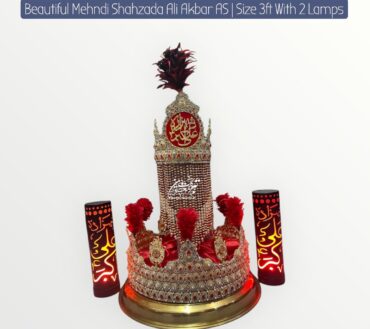 Beautiful Taaj , Mehndi WIth Sehra Shahzada Ali Akbar AS & 2 Lamps