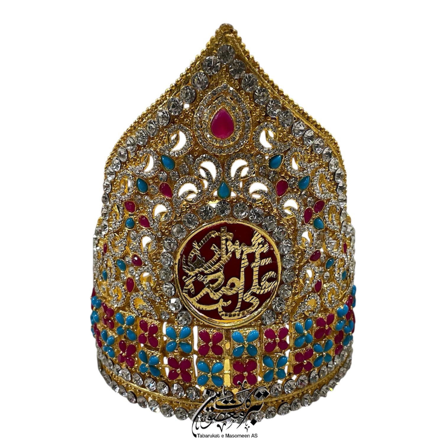 Beautiful Taaj Shahzada Ali Asghar AS | Material Kashi & Work Stones High Quality