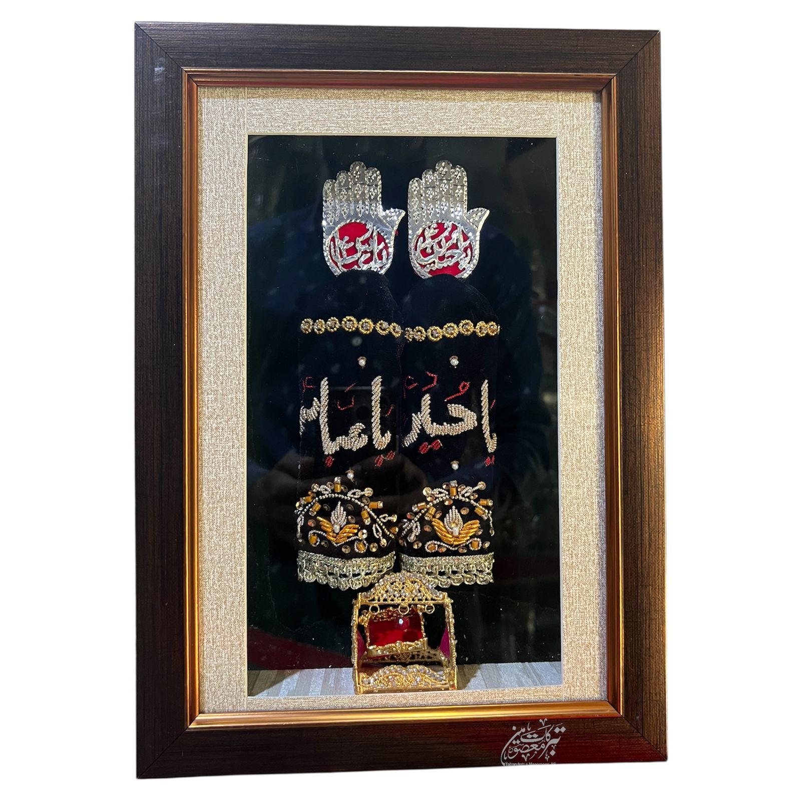 Azakhana Alam Sets Frame For Ya Hussain AS & Ya Abbas AS