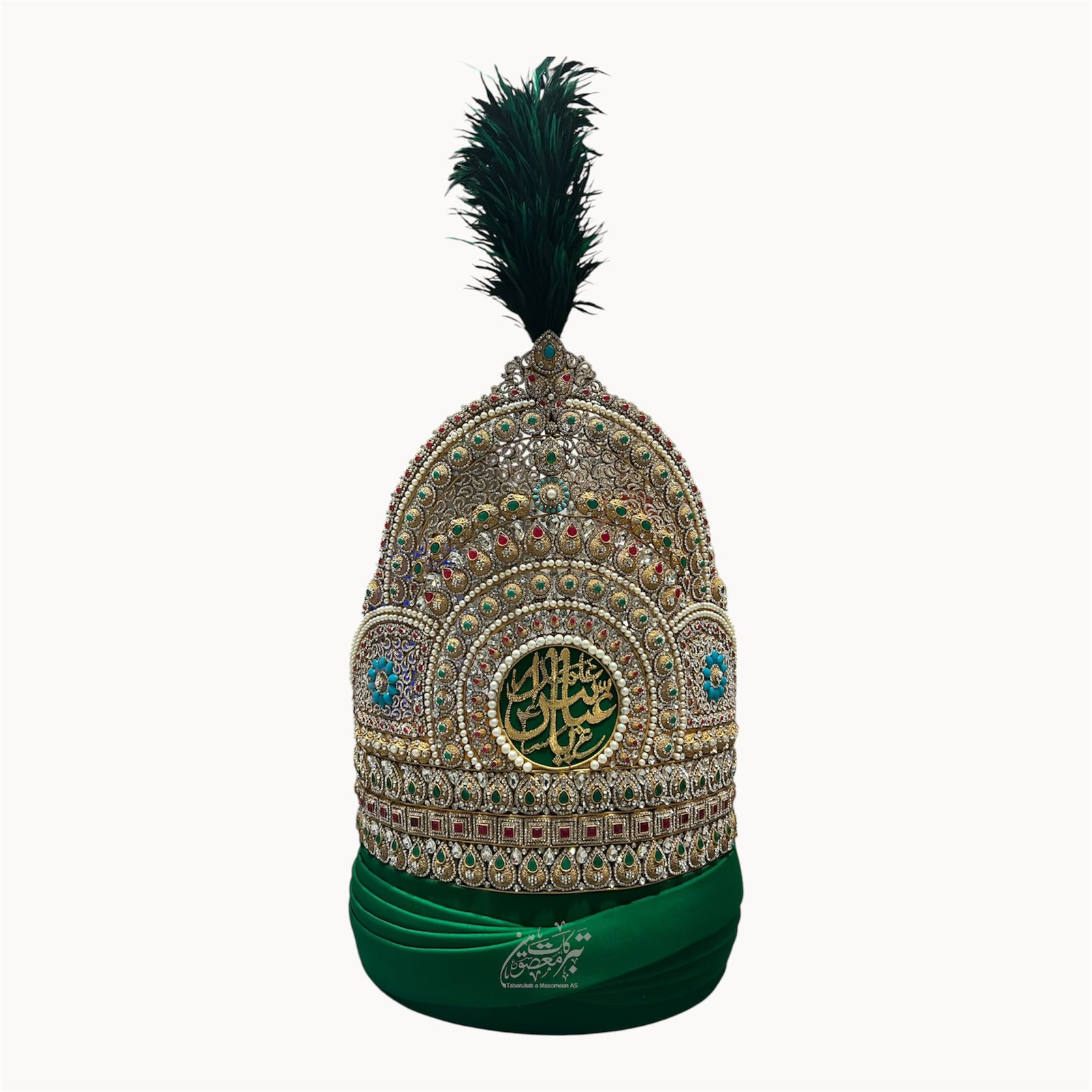 Beautiful Taaj With Amama Hazrat Abbas AS